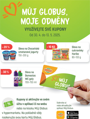 Akční leták Globus 7.5. - 13.5.2025 - Globus Praha - Čakovice