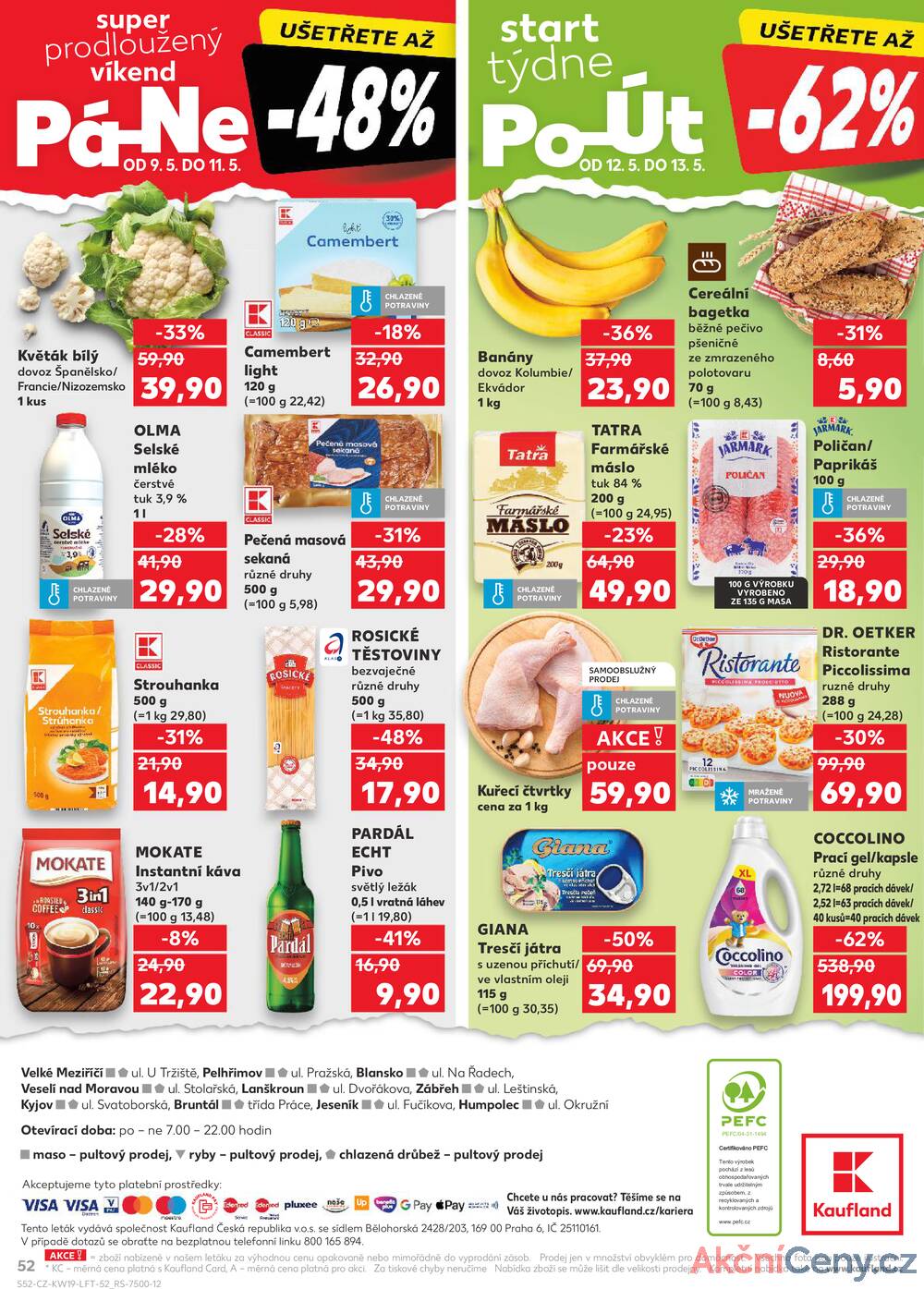 Leták Kaufland - Kaufland 7.5. - 13.5. - Kaufland Humpolec - strana 52