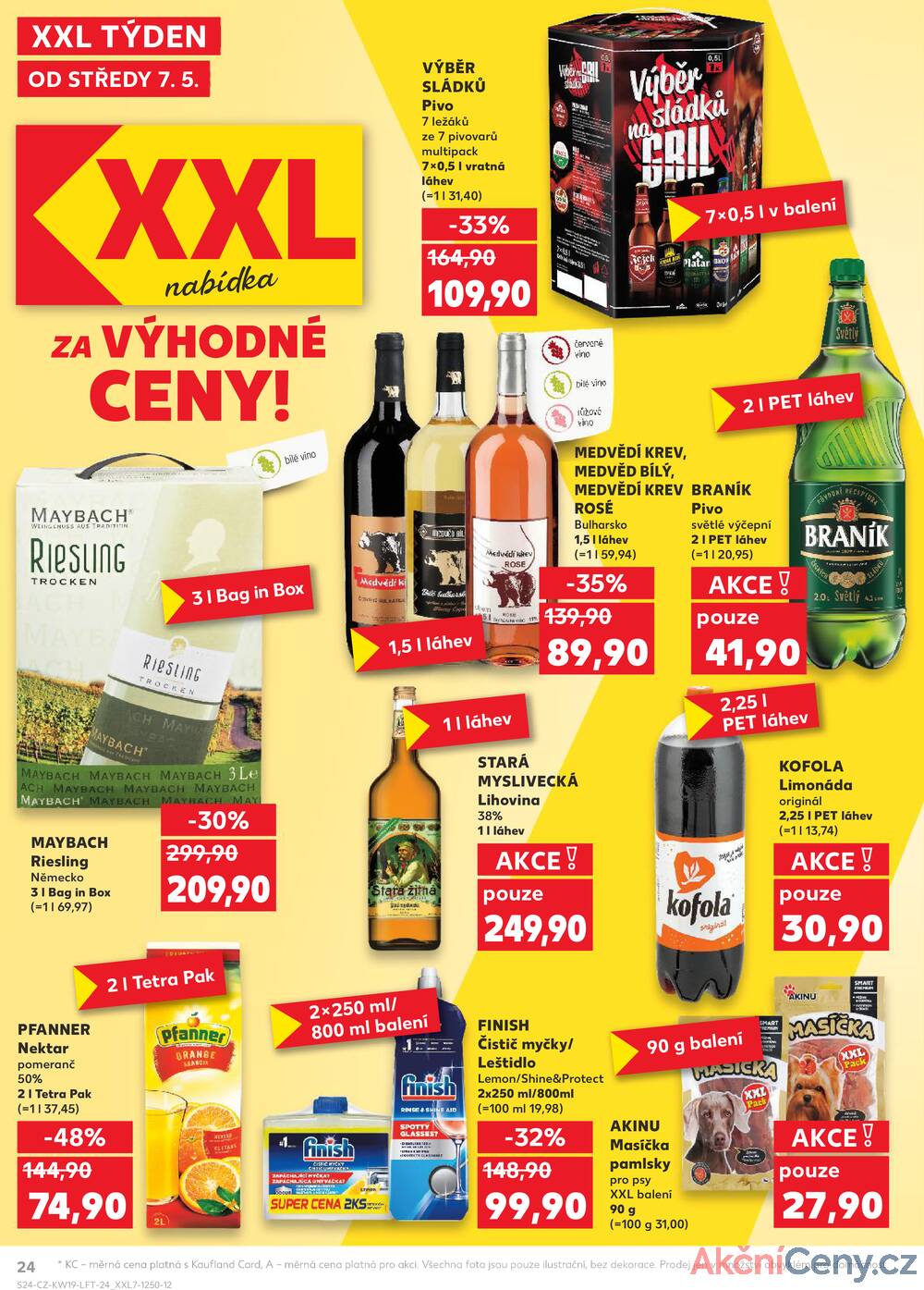 Leták Kaufland - Kaufland 7.5. - 13.5. - Kaufland - Zlín - Vršava - strana 24