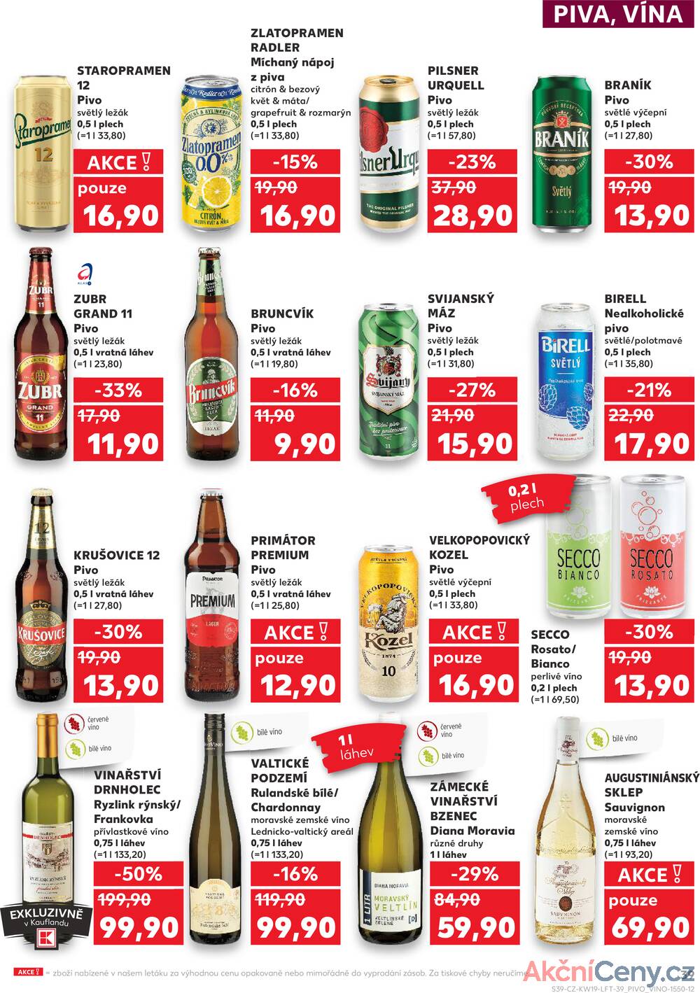 Leták Kaufland - Kaufland 7.5. - 13.5. - Kaufland Turnov Sobotecká - strana 39