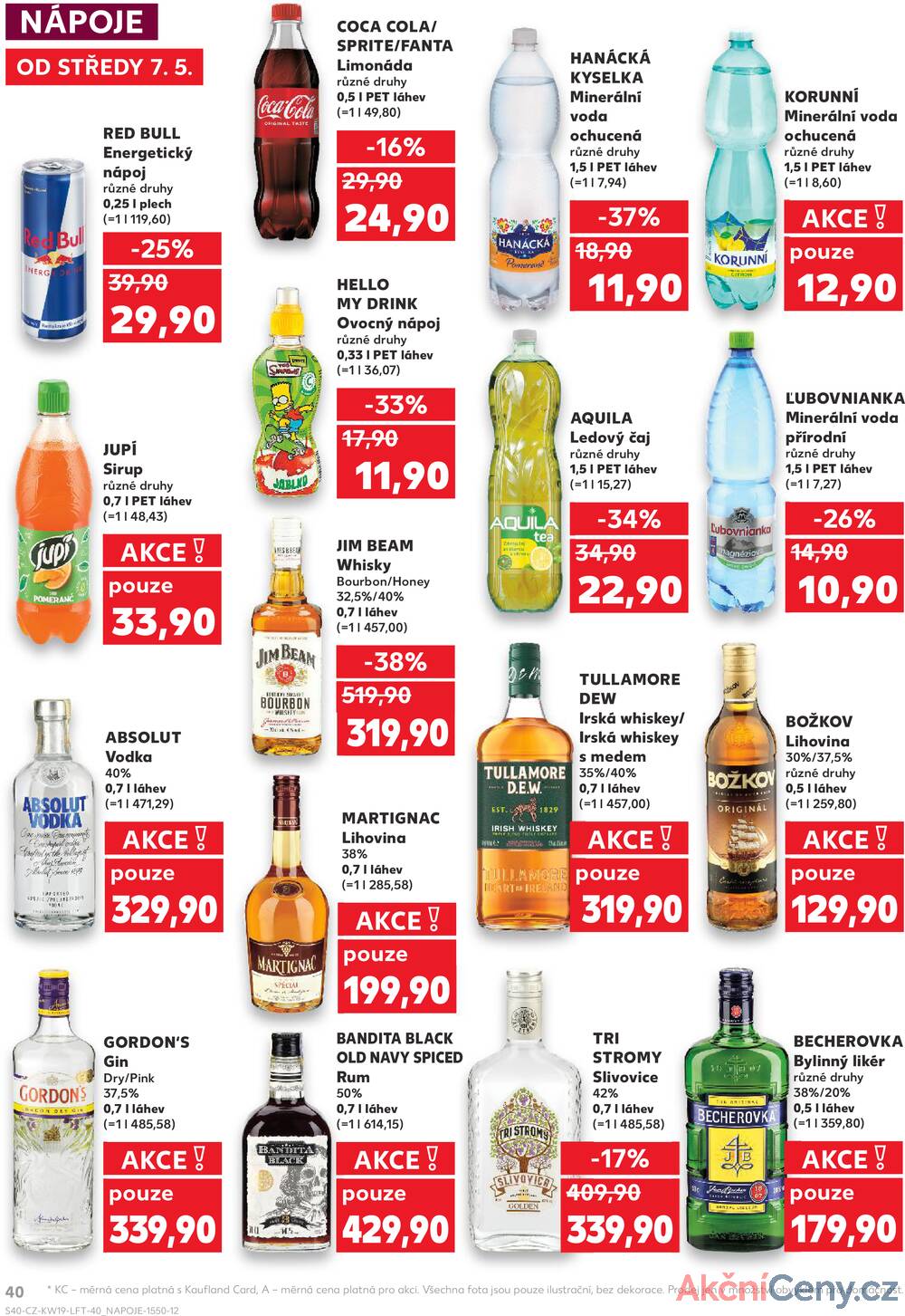 Leták Kaufland - Kaufland 7.5. - 13.5. - Kaufland Turnov Sobotecká - strana 40
