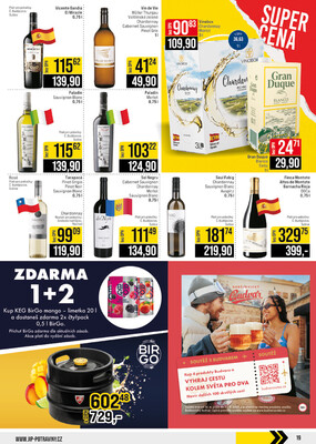 JIP Cash & Carry České Budějovice, Most, Náchod, Polička, Sušice a Svoboda nad Úpou od 7.5. do 13.5.2025