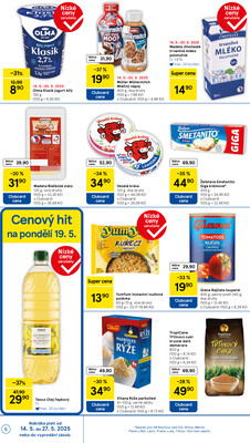 Tesco supermarkety od 14.5. do 20.5.2025