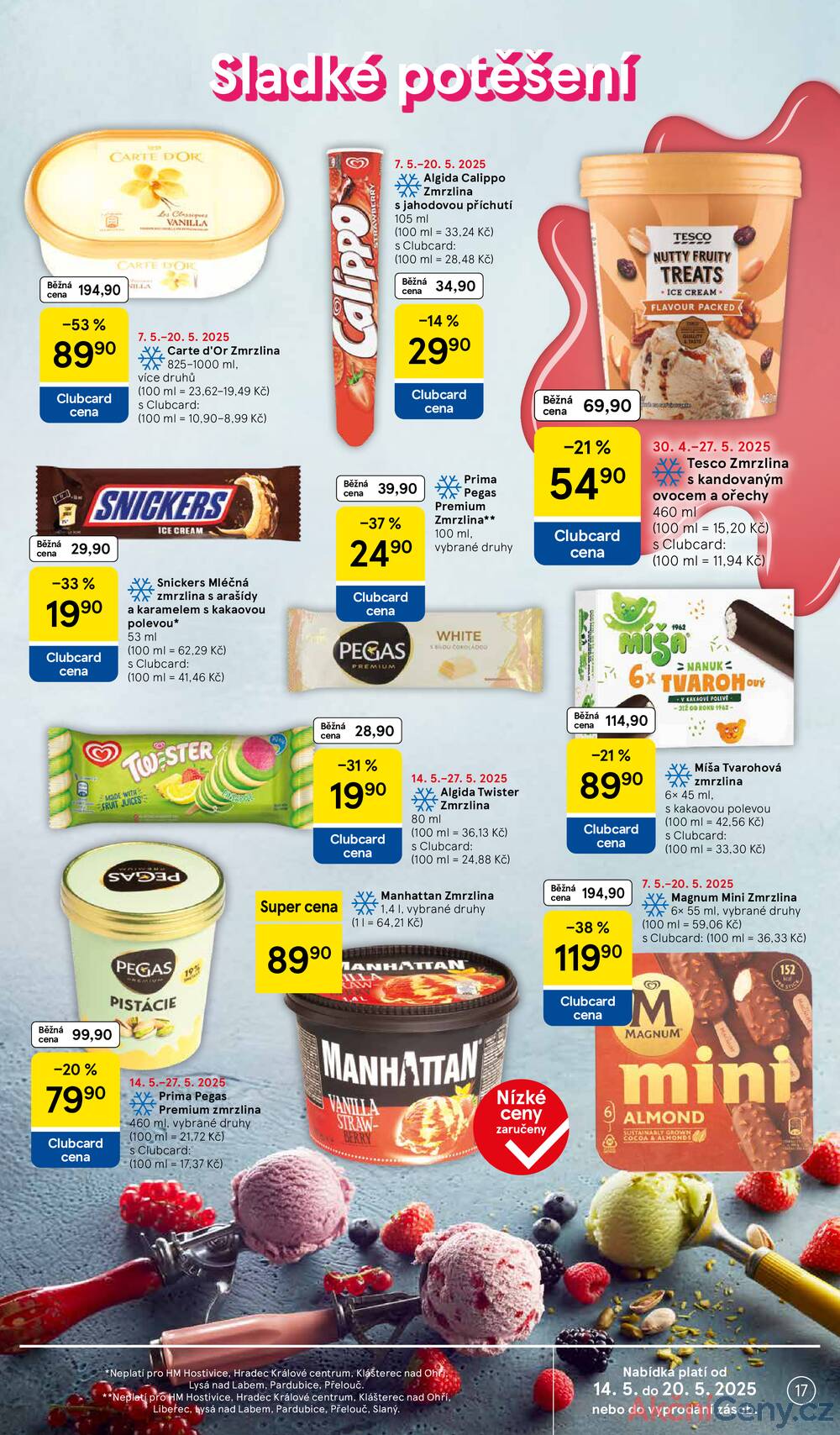 Leták Tesco - Tesco malé hypermarkety od 14.5. do 20.5.2025 - strana 17 Leták Tesco - Tesco malé hypermarkety od 14.5. do 20.5.2025 - strana 17