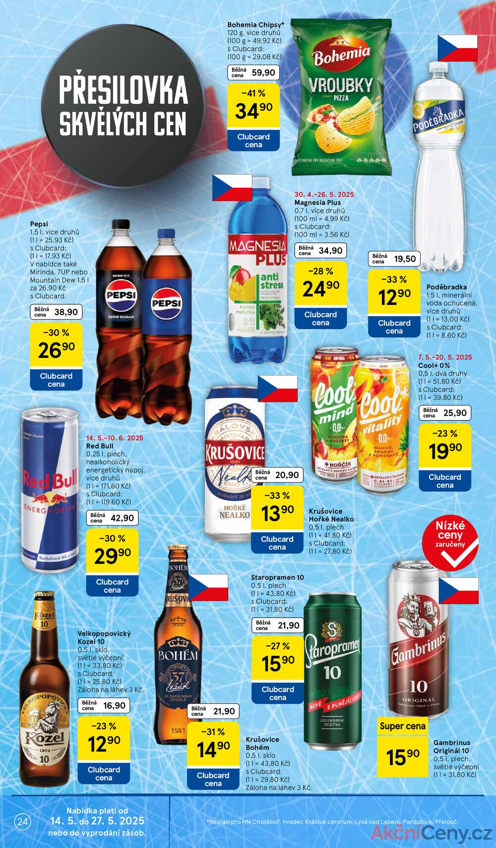 Leták Tesco - Tesco malé hypermarkety od 14.5. do 20.5.2025 - strana 24 Leták Tesco - Tesco malé hypermarkety od 14.5. do 20.5.2025 - strana 24