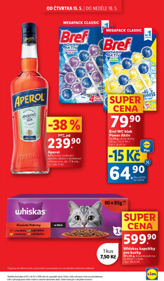 Lidl Čtvrtek od 15.5. do 18.5.2025