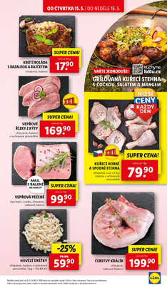 Lidl Čtvrtek od 15.5. do 18.5.2025