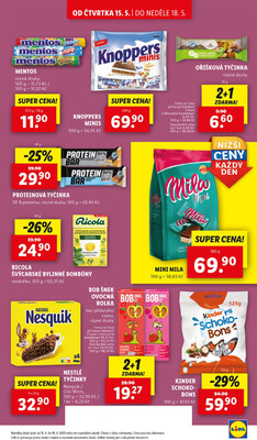 Lidl Čtvrtek od 15.5. do 18.5.2025
