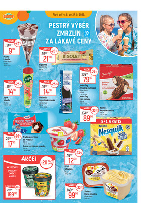 Akční leták Globus 14.5. - 20.5.2025 - Globus Praha - Centrum Černý Most