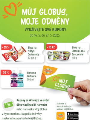 Akční leták Globus 14.5. - 20.5.2025 - Globus Brno Ivanovice