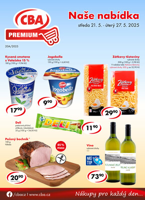CBA Premium od 21.5. do 27.5.2025