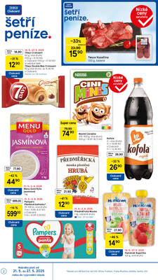 Tesco supermarkety od 21.5. do 27.5.2025