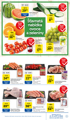 Tesco supermarkety od 21.5. do 27.5.2025