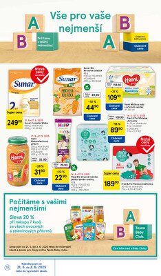 Tesco supermarkety od 21.5. do 27.5.2025