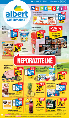 Leták Albert Supermarket Jihomoravský od 21.5. do 27.5.2025