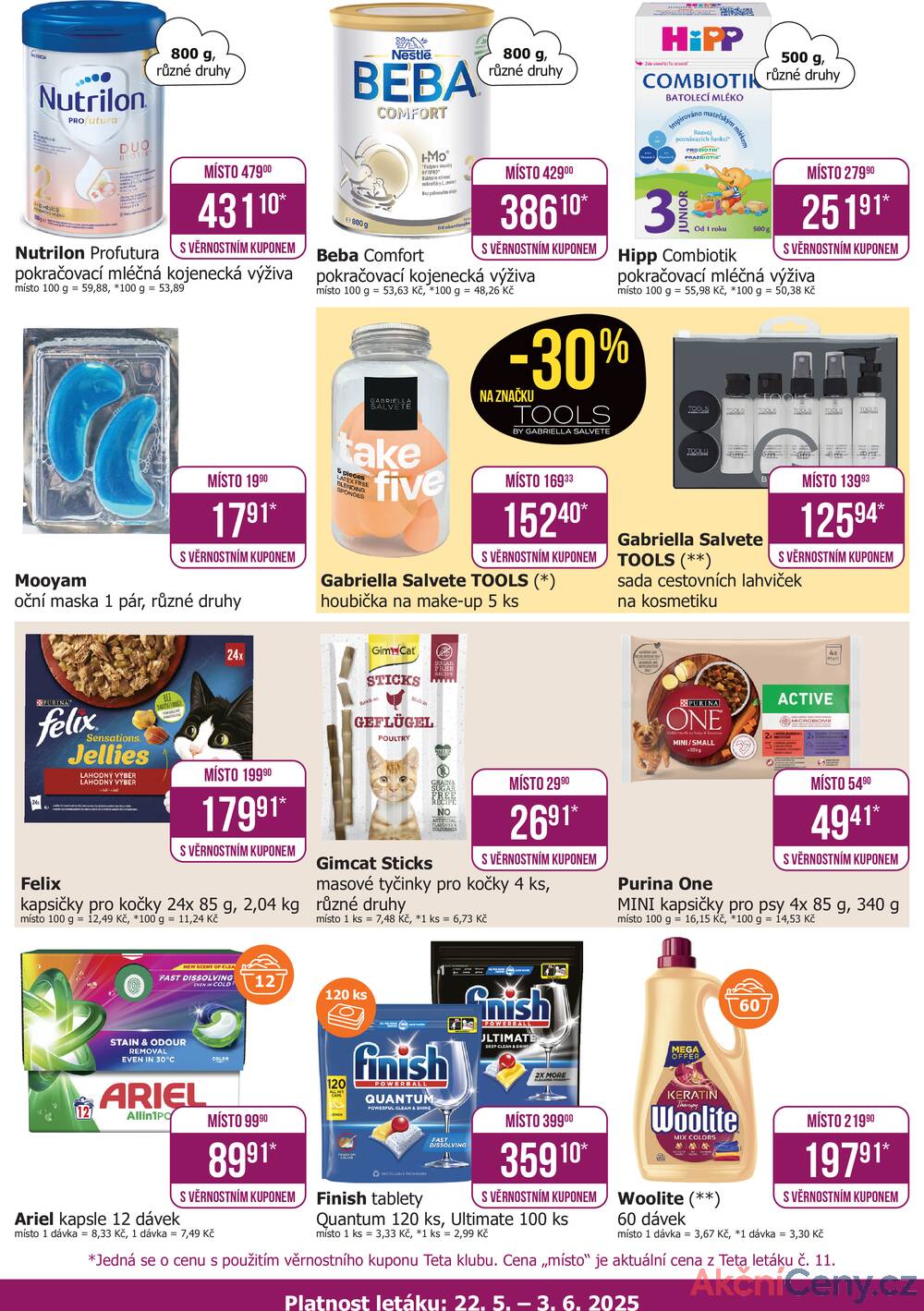 Leták Teta drogerie - Teta drogerie Klub od 22.5. do 3.6.2025 - strana 2 Leták Teta drogerie - Teta drogerie Klub od 22.5. do 3.6.2025 - strana 2