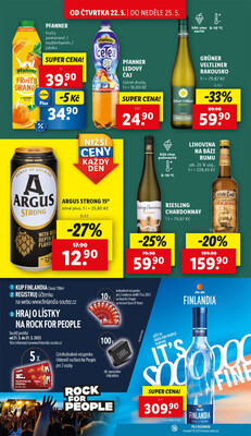 Lidl Čtvrtek od 22.5. do 25.5.2025