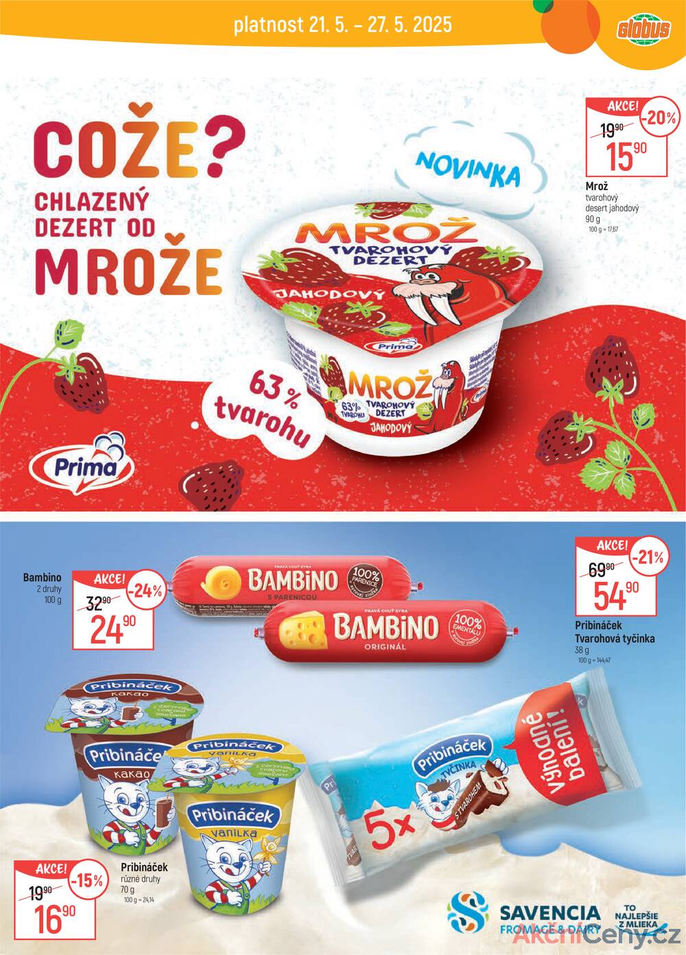 Leták Globus - Akční leták Globus 21.5. - 27.5.2025 - Globus Brno Ivanovice - strana 3