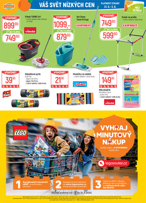 Akční leták Globus 21.5. - 27.5.2025 - Globus Praha - Štěrboholy