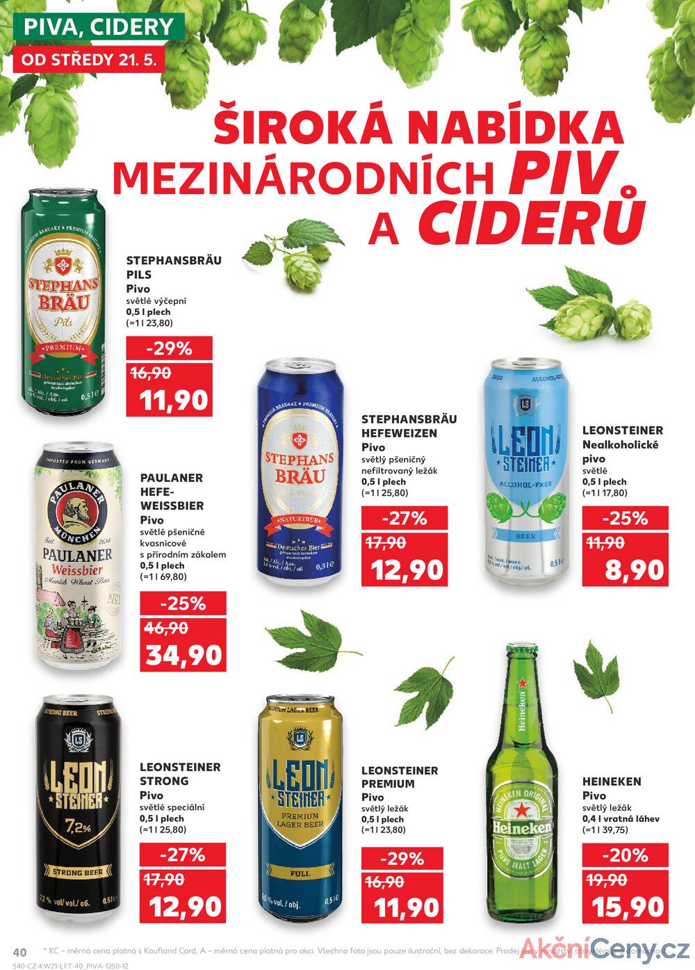 Leták Kaufland - Kaufland 21.5. - 27.5. - Kaufland - Prachatice - strana 40