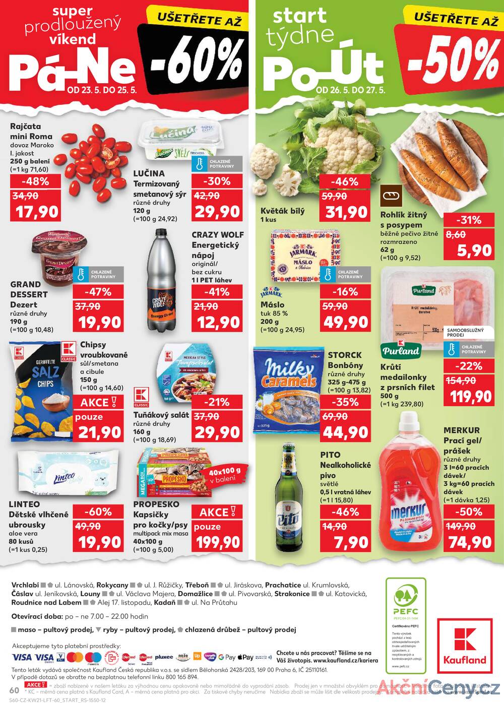 Leták Kaufland - Kaufland 21.5. - 27.5. - Kaufland - Třeboň - strana 60
