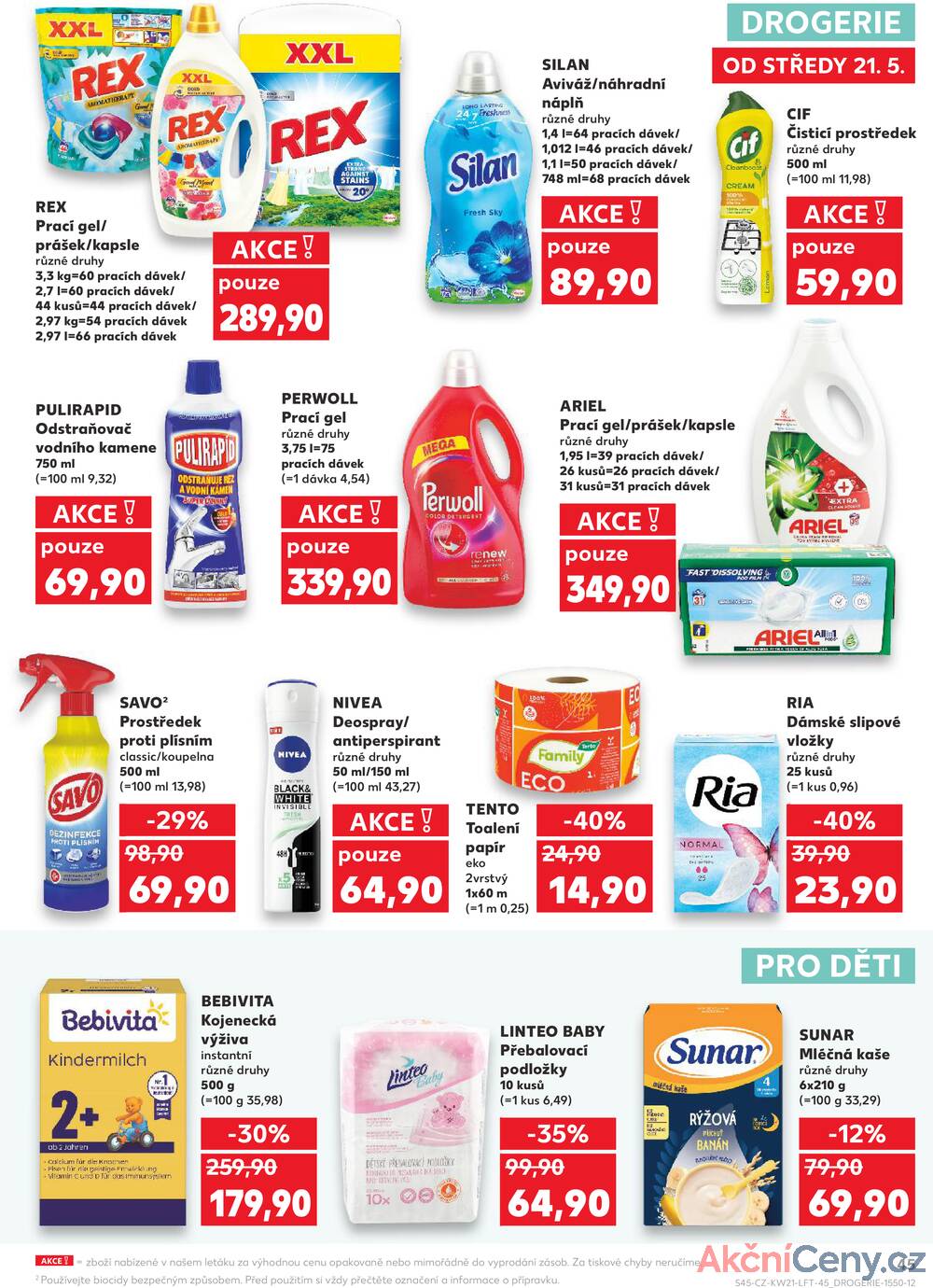 Leták Kaufland - Kaufland 21.5. - 27.5. - Kaufland - Rokycany - strana 45