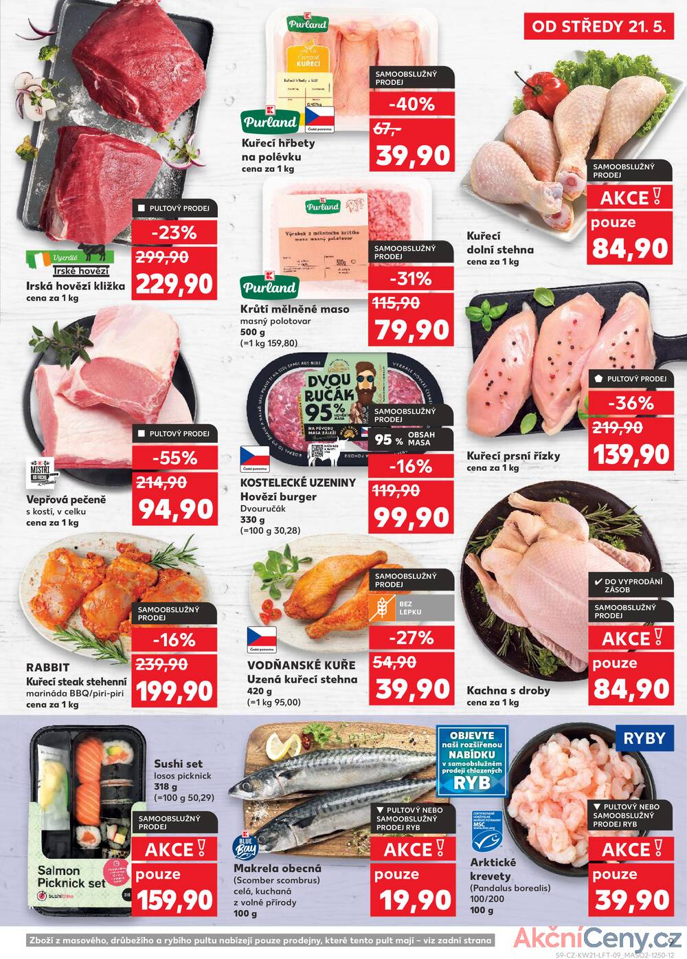 Leták Kaufland - Kaufland 21.5. - 27.5. - Kaufland - Teplice (Čs. Dobrovolců) - strana 9