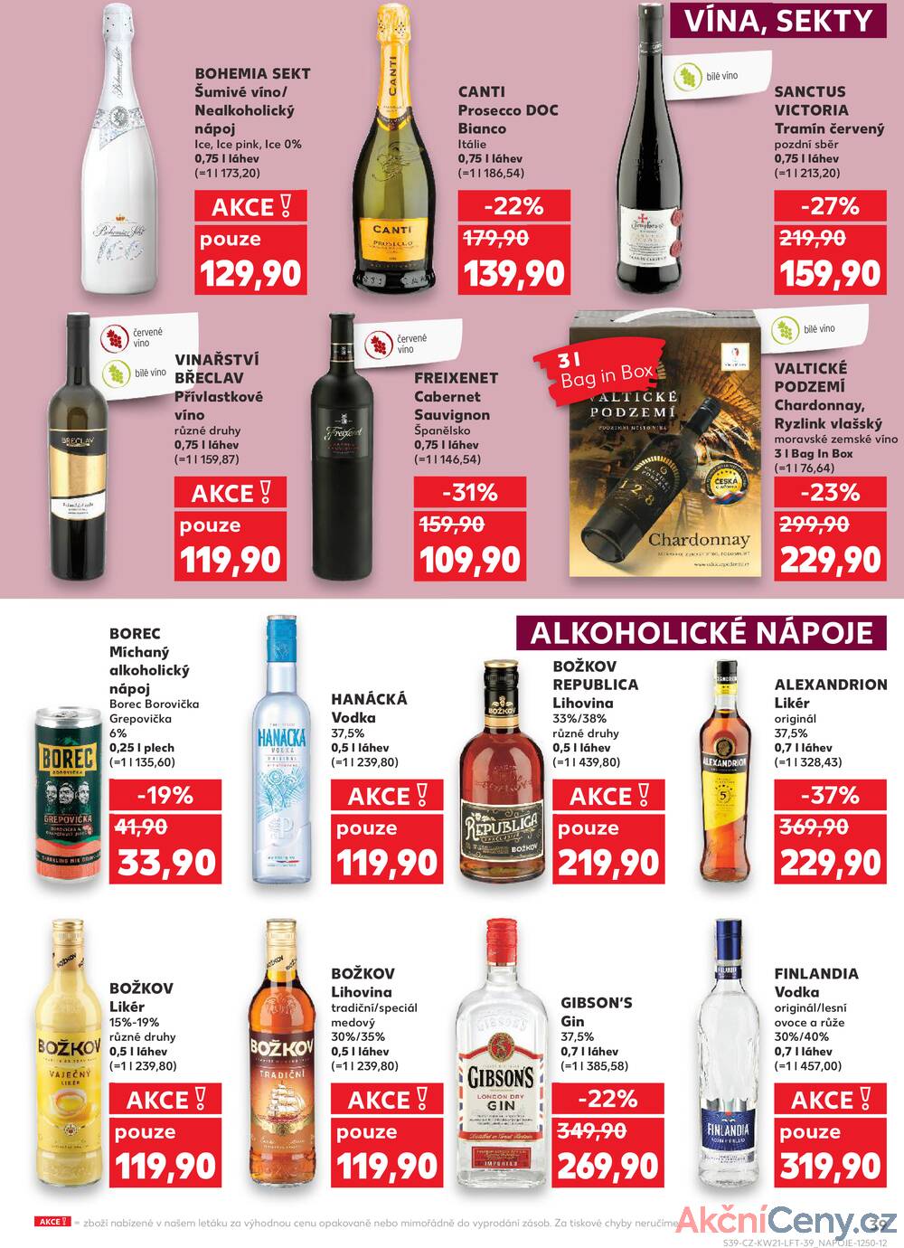 Leták Kaufland - Kaufland 21.5. - 27.5. - Kaufland - Příbram - strana 39