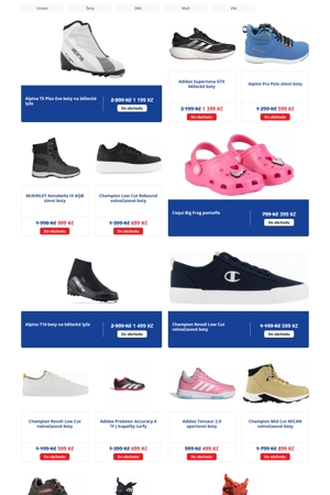 leták Intersport