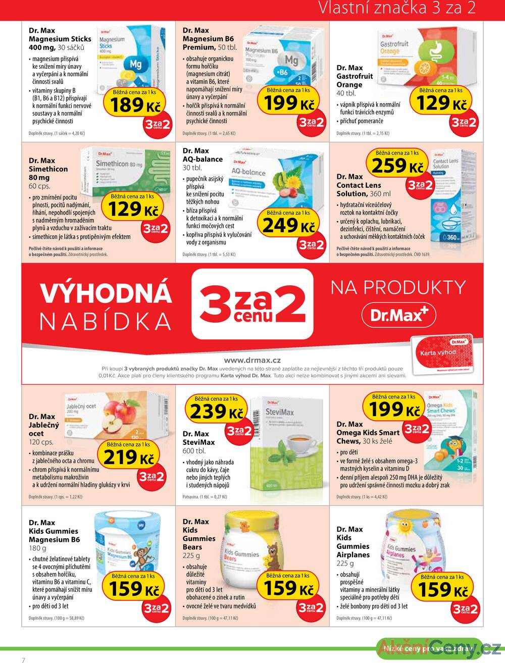 Leták Dr.Max - Dr.Max od 1.6. do 30.6.2025 - strana 7