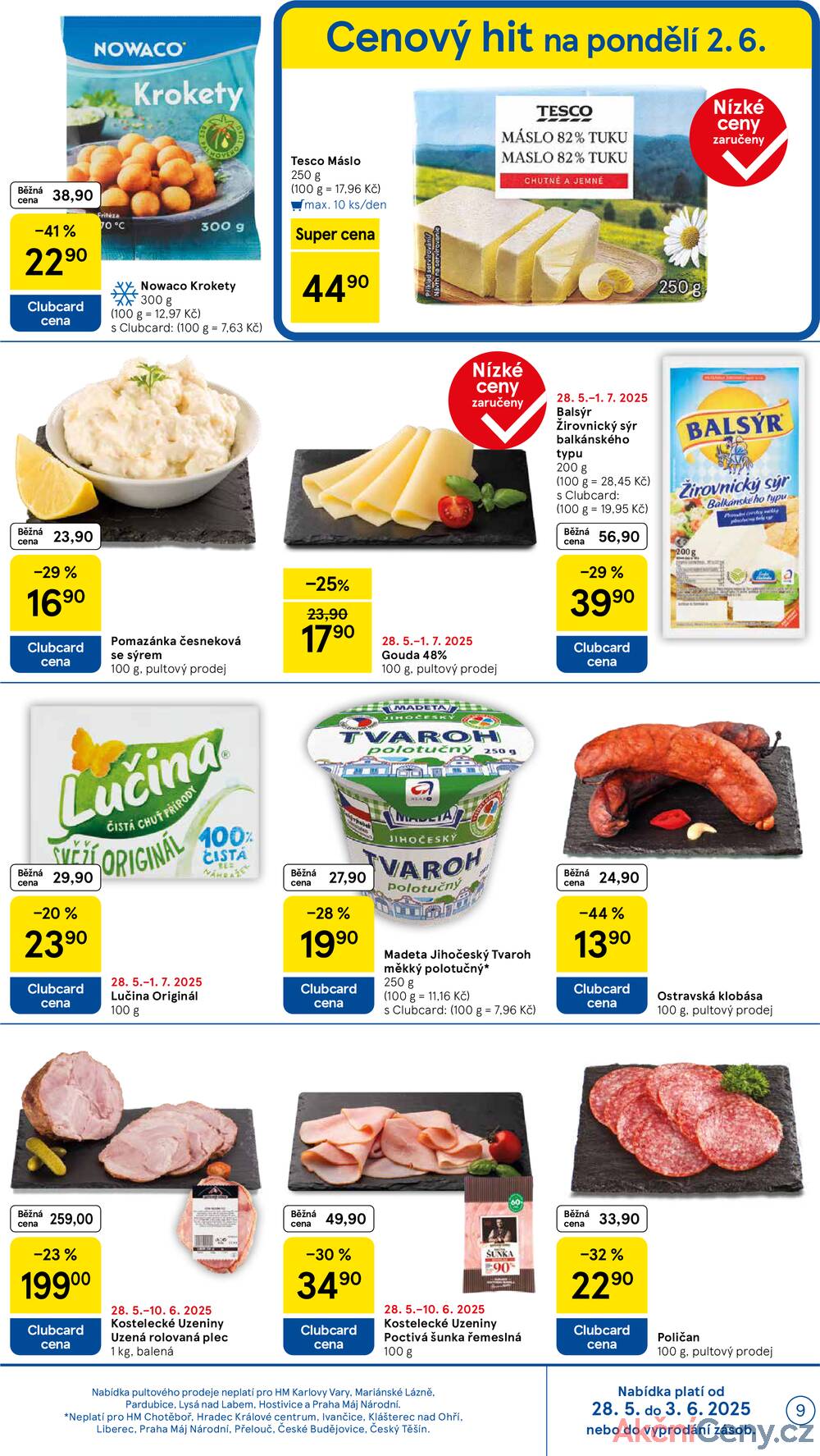 Leták Tesco - Tesco malé hypermarkety od 28.5. do 3.6.2025 - strana 9 Leták Tesco - Tesco malé hypermarkety od 28.5. do 3.6.2025 - strana 9