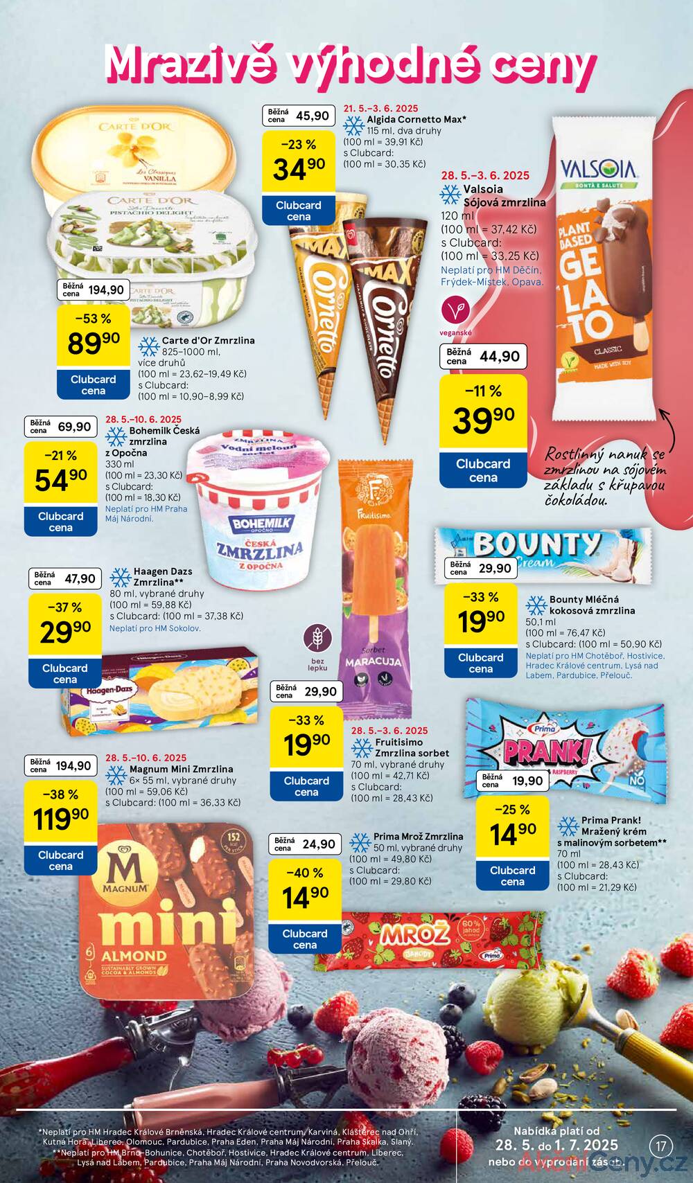 Leták Tesco - Tesco malé hypermarkety od 28.5. do 3.6.2025 - strana 17 Leták Tesco - Tesco malé hypermarkety od 28.5. do 3.6.2025 - strana 17