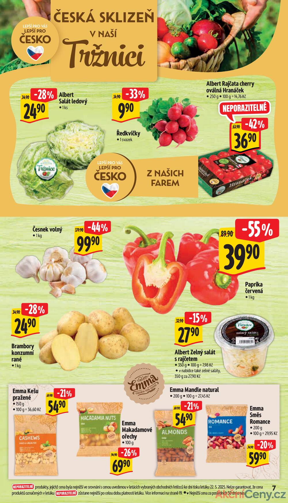 Leták Albert - Albert Supermarket od 28.5. do 3.6.2025 - strana 7 Leták Albert - Albert Supermarket od 28.5. do 3.6.2025 - strana 7
