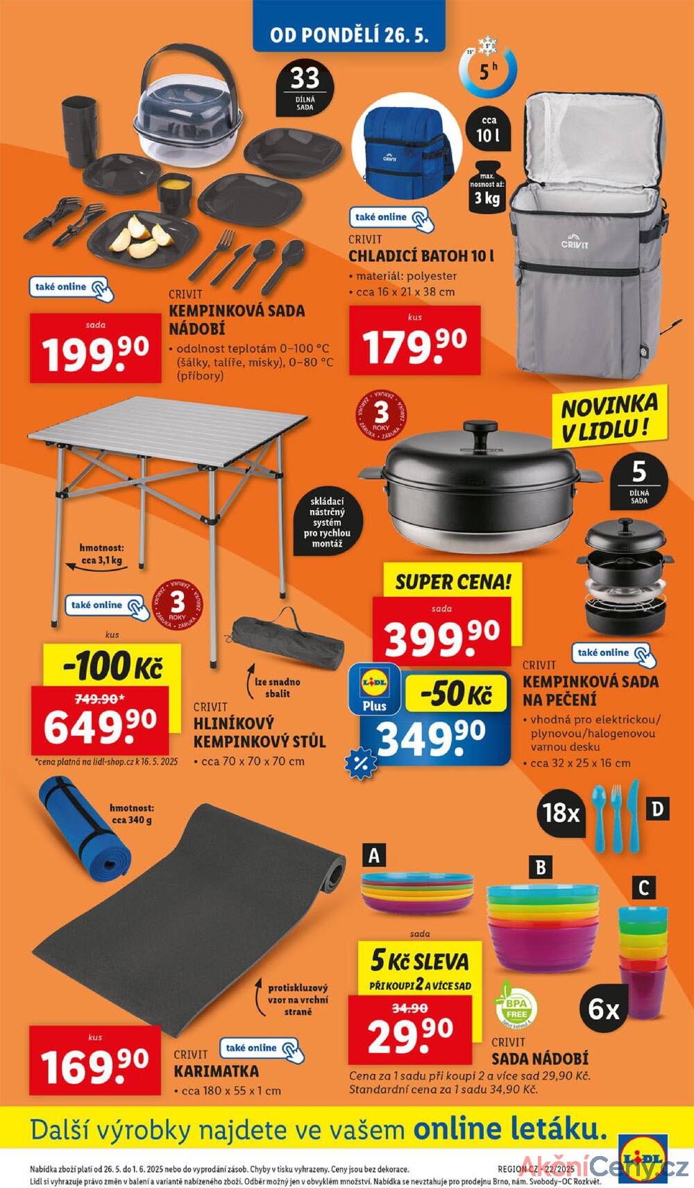 Leták Lidl - Lidl Spotřební zboží 26.5: - 1.6. - strana 5