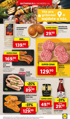Lidl Čtvrtek od 26.5. do 1.6.2025