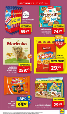 Lidl Čtvrtek od 26.5. do 1.6.2025