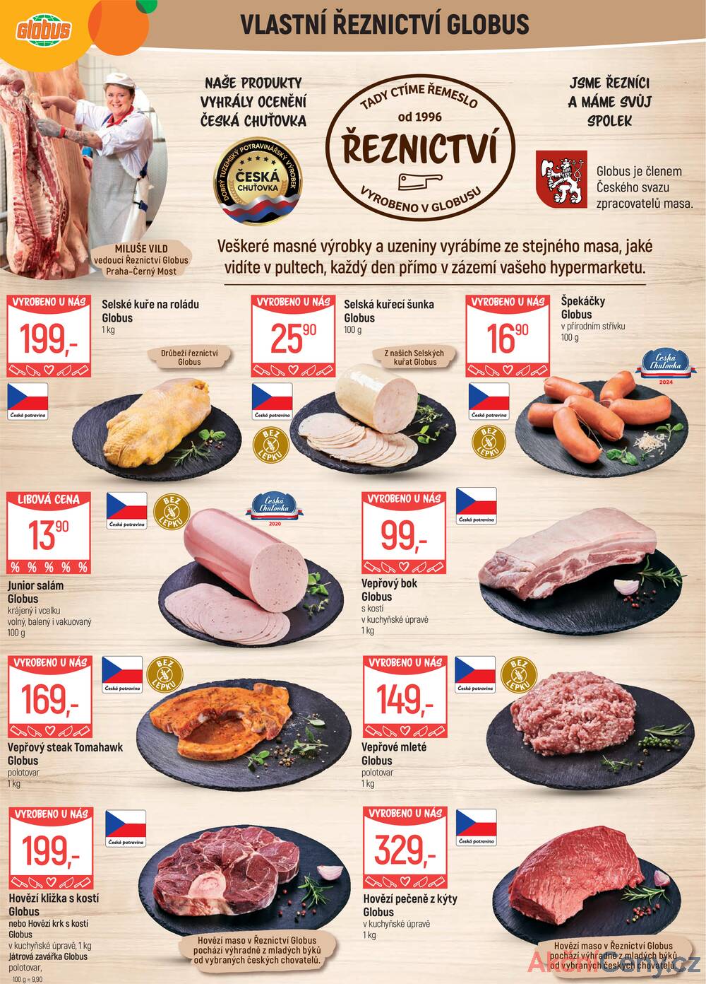 Leták Globus - Akční leták Globus 28.5. - 3.6.2025 - Globus Praha - Centrum Černý Most - strana 5
