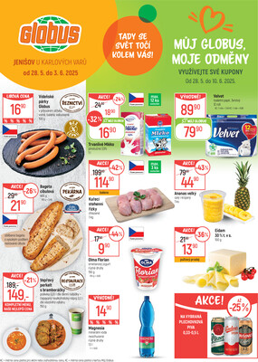 leták Globus