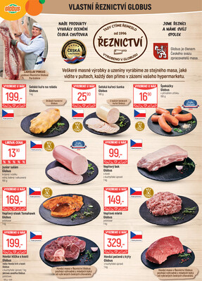 Akční leták Globus 28.5. - 3.6.2025 - Globus Pardubice