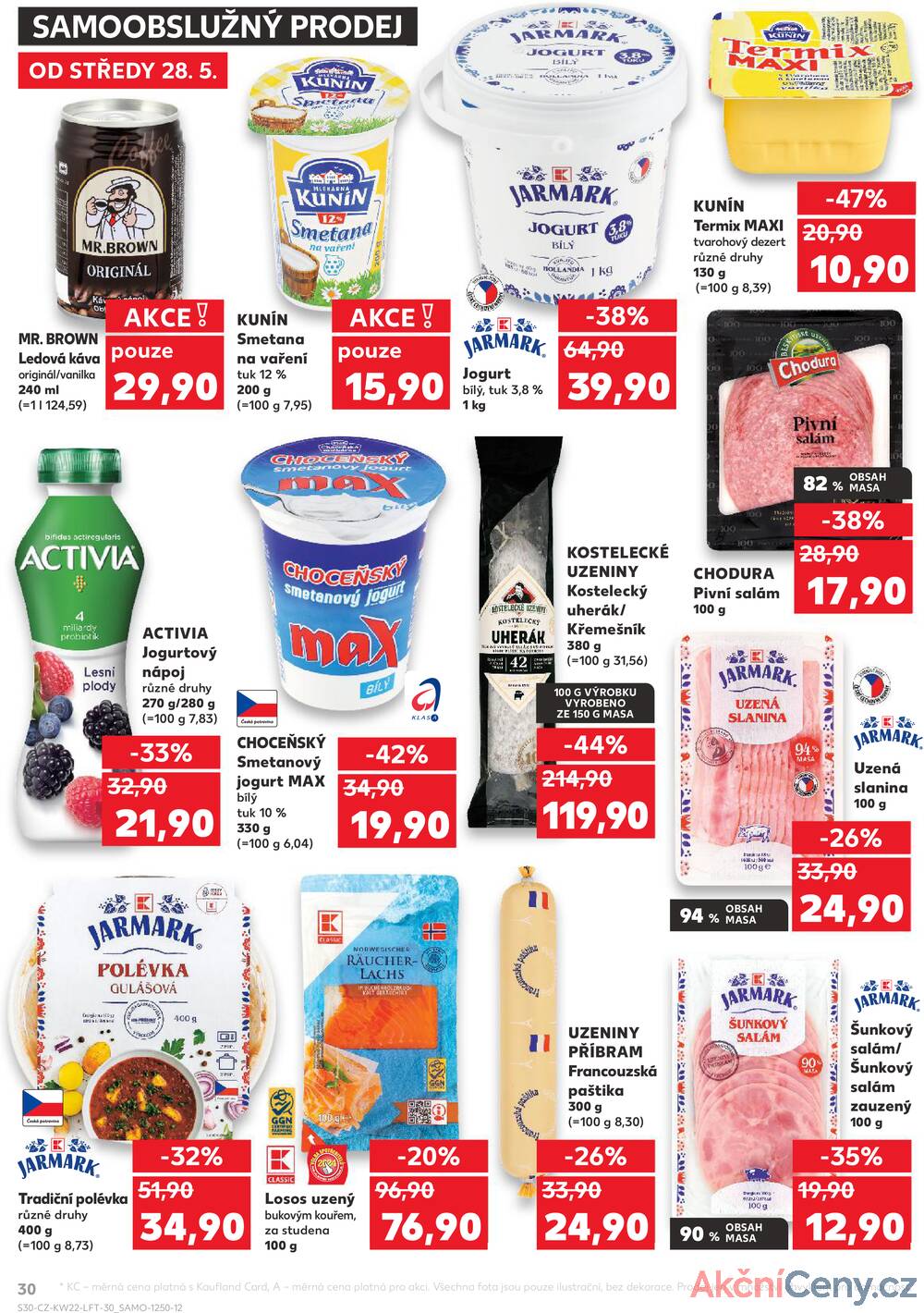 Leták Kaufland - Kaufland 28.5. - 3.6. - Kaufland - Česká Lípa - strana 30