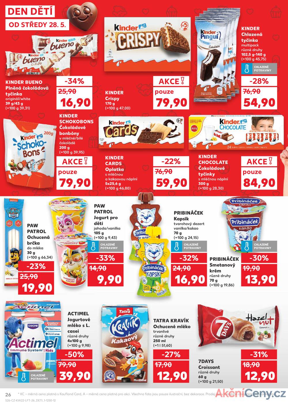Leták Kaufland - Kaufland 28.5. - 3.6. - Kaufland - Brno - Slatina - strana 26
