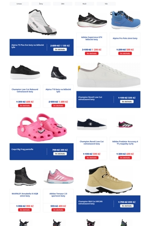 leták Intersport