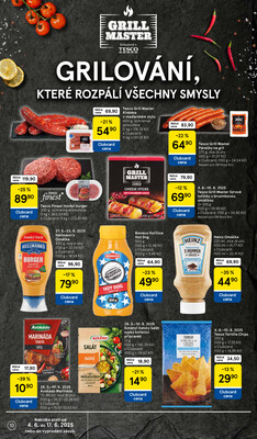 Tesco supermarkety od 4.6. do 10.6.2025