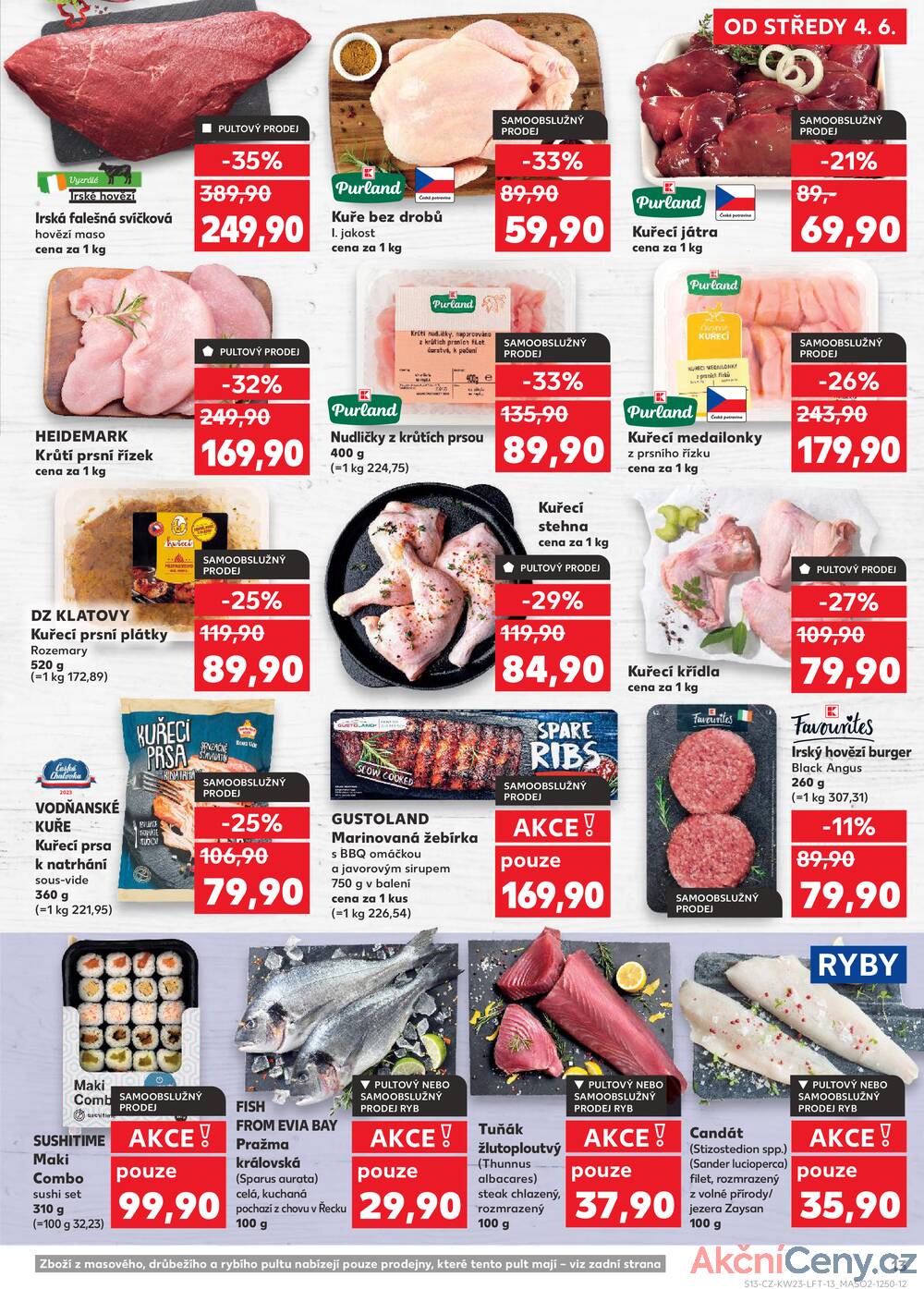 Leták Kaufland - Kaufland 4.6. - 10.6. - Kaufland - Jindřichův Hradec - strana 13
