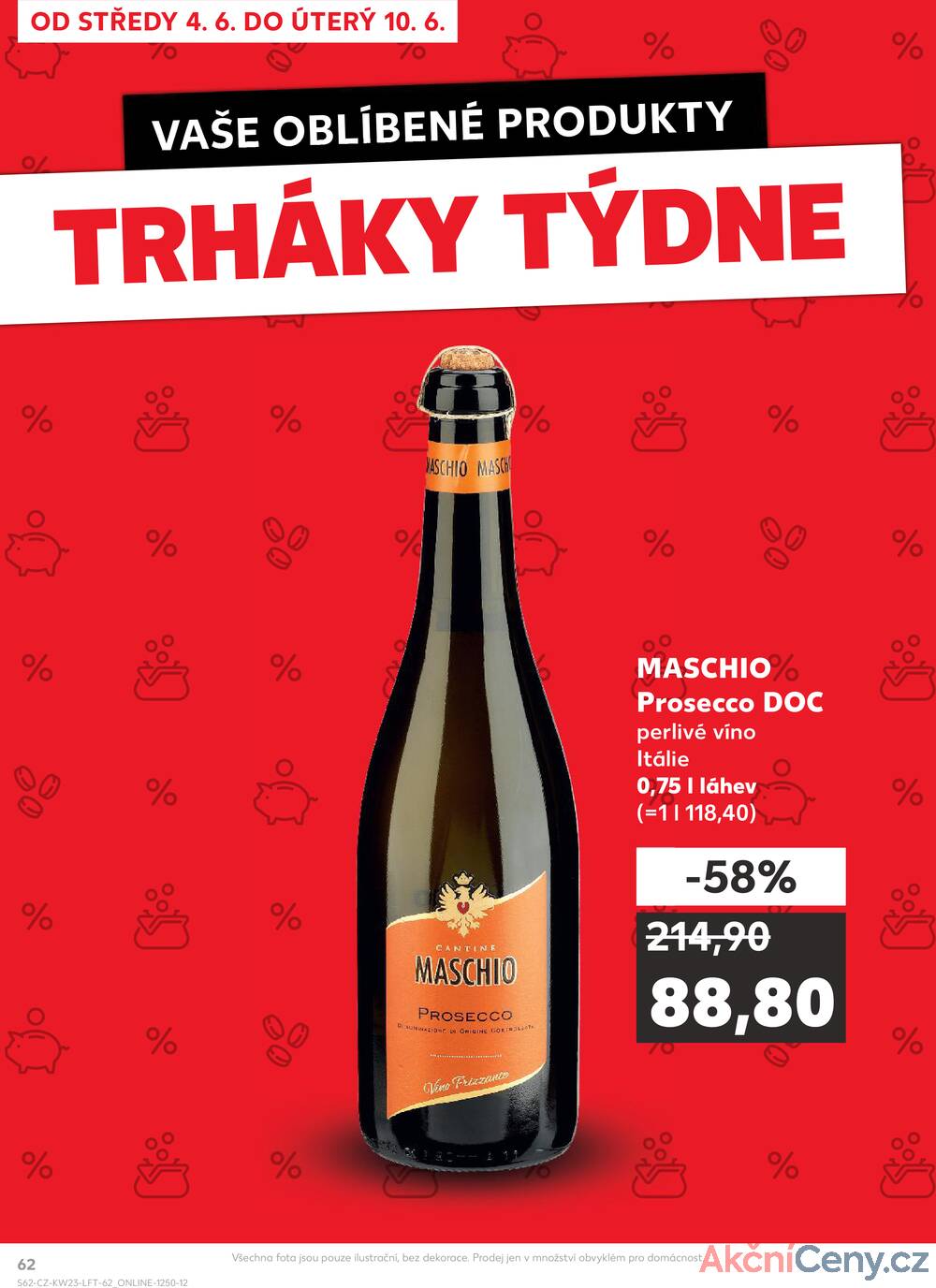 Leták Kaufland - Kaufland 4.6. - 10.6. - Kaufland - Jindřichův Hradec - strana 62
