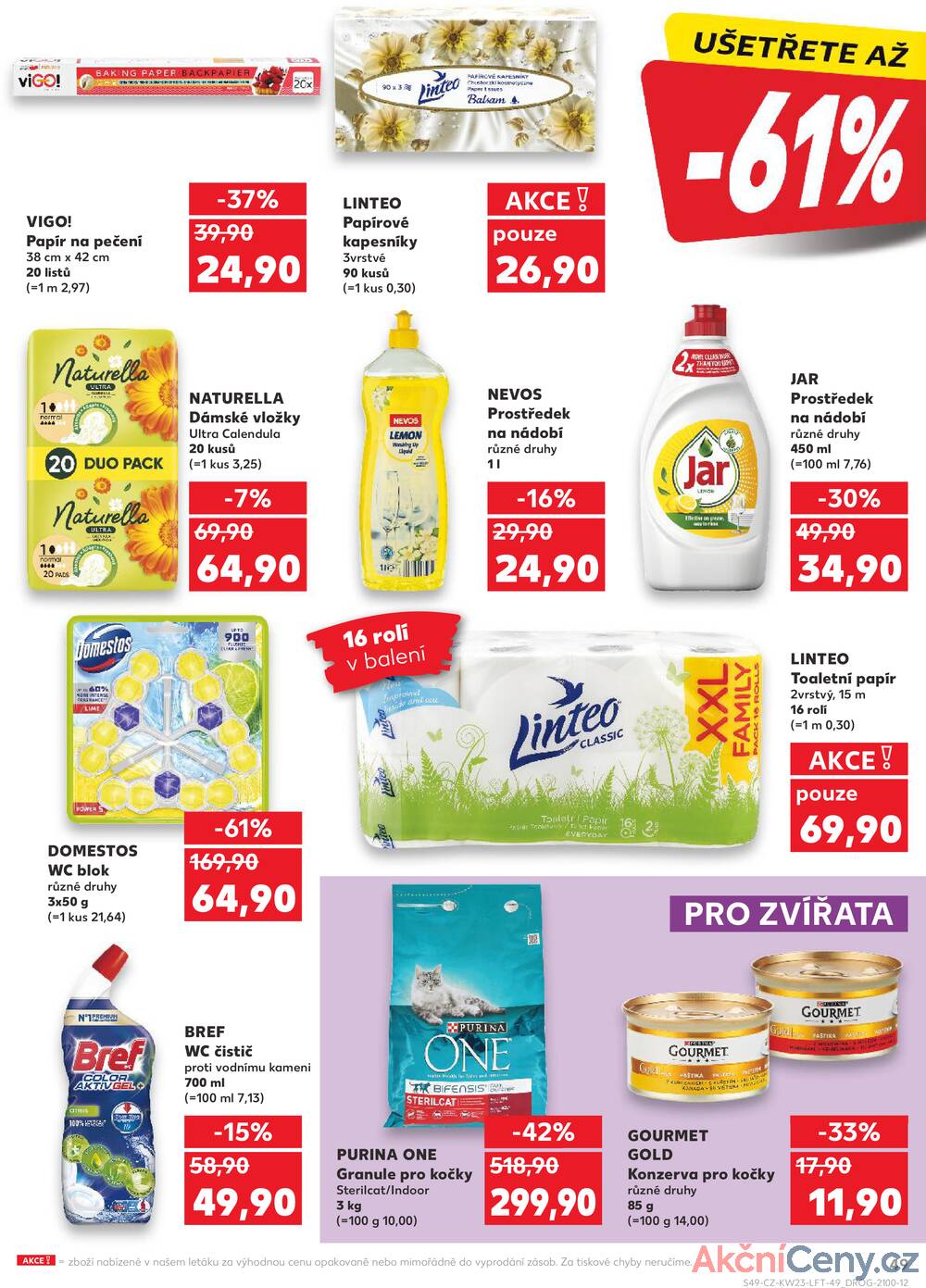 Leták Kaufland - Kaufland 4.6. - 10.6. - Kaufland - Plzeň (Sukova) - strana 49