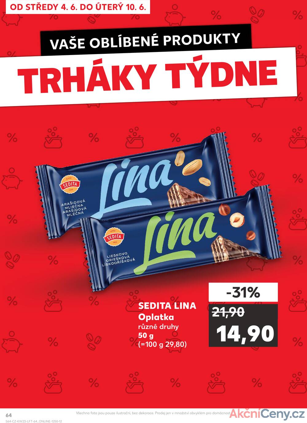 Leták Kaufland - Kaufland 4.6. - 10.6. - Kaufland - Plzeň (Sukova) - strana 64