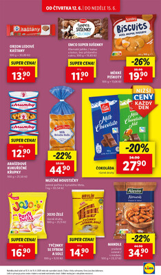 Lidl Čtvrtek od 12.6. do 15.6.2025