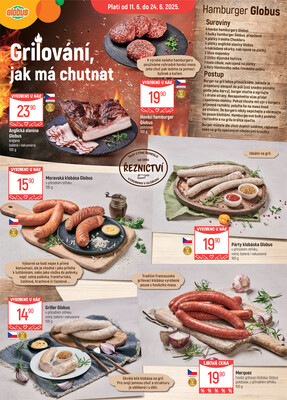 leták Globus