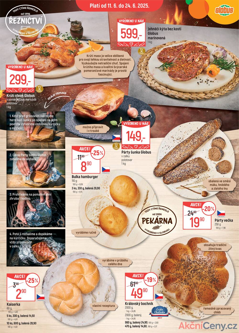 Leták Globus - Akční leták Globus 11.6. - 24.6.2025 - Globus Jenišov u Karlových Varů - strana 2